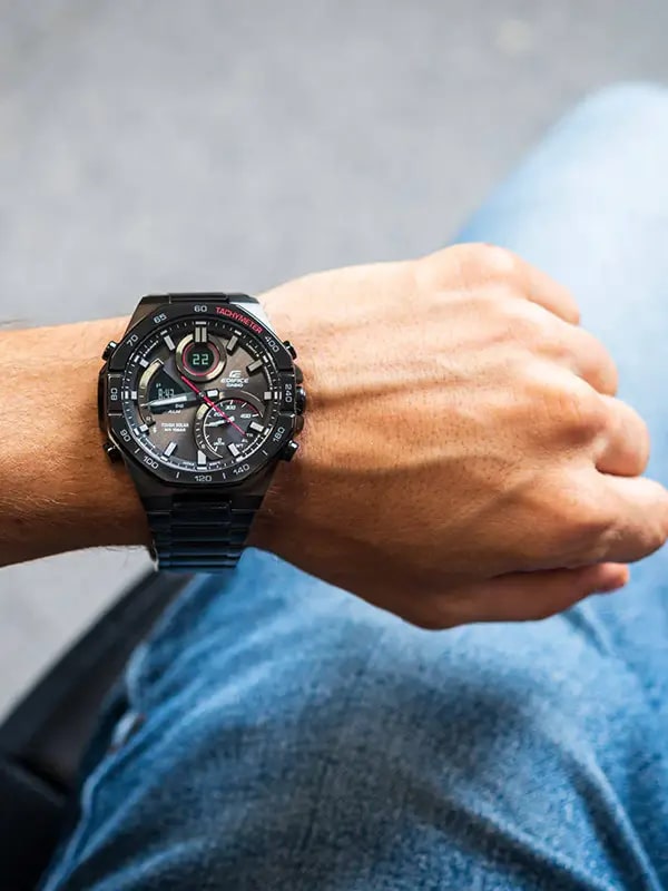 Ceas Barbati, Casio Edifice, Bluetooth Smartphone Link ECB-950DC-1AEF